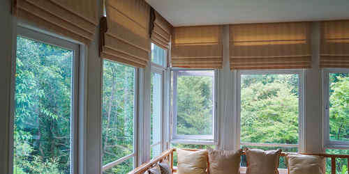 Roman blinds - stylish window covering