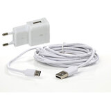 USB nabíječka + USB-C kabel 