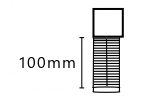 NATURAL pásový žebřík