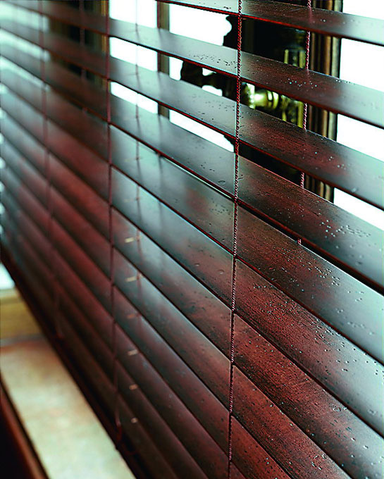 Charakteristika Wooden blinds 50mm, rope ladder