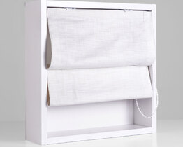 Roman blinds for the kitchen
