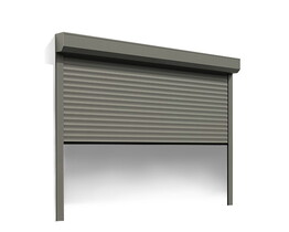 Garážová vrata s dálkovým ovládáním a roletami