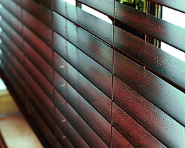 Wooden blinds 50mm, rope ladder