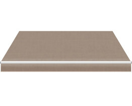 Markýza na terasu bílá