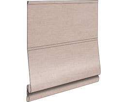 Beige roman blinds