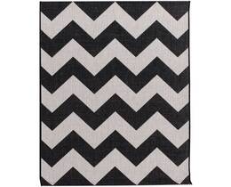 Dywan Modern Chevron černá/béžová160x230cm