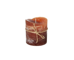 Svíčka Dorotea 10cm jantarová