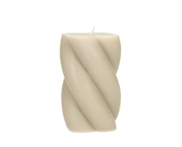 Svíčka Camila 14cm béžová