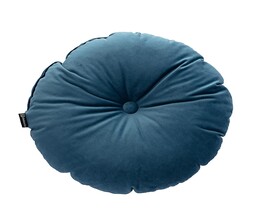 Kulatý polštář s knoflíkem