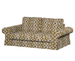Potah na dvoumístnou pohovku Backabro