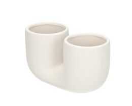 Wazon Minestra 12cm bílý