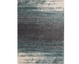 Dywan Modern Teal blue/ tmavě šedá 200x290cm