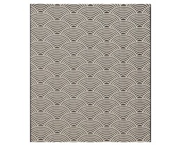 Dywan Jersey Home béžová/černá 120x170cm
