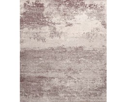 Dywan Softness stříbrná/bordová 200x290cm
