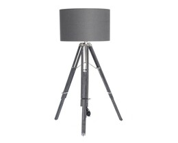 Stojací lampa Grafitový květ 155 cm