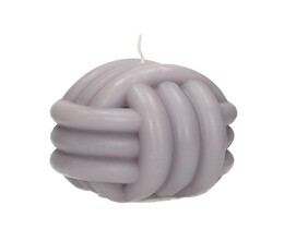 Svíčka Zoya 8cm šedá