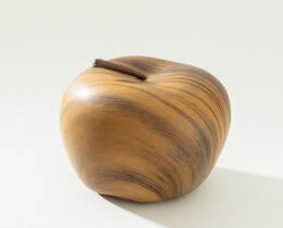 Dekoracja Dřevěné jablko I 12 cm