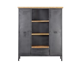 Knihovna Factory 120x41x181cm