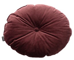 Kulatý polštář s knoflíkem