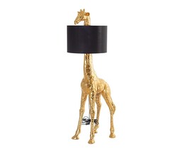 Stojací lampa Zlatá žirafa 171 cm