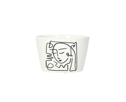 Kryt na květináč Face II 8cm