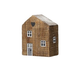 Dekoracja Snow House 12cm přírodní