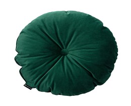 Kulatý polštář s knoflíkem
