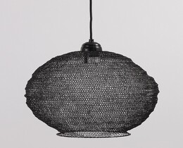 Závěsná lampa Nina Černá 48 cm