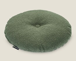 Kulatý polštář s knoflíkem