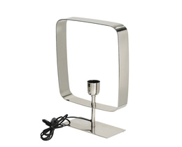 Stolní lampa Theo Silver 46 cm