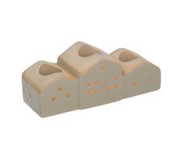 Świecznik Hauses 13x5x7cm béžová