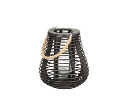 Lampion Vela 33cm černá