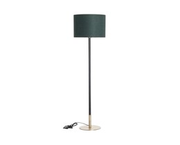 Stojací lampa Hailey tmavě zelená 162 cm