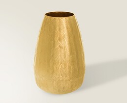 Wazon Yuli 32cm zlatý