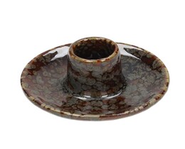Swiecznik Single 9x6cm hnědý