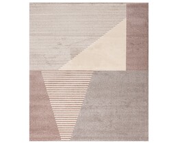 Papír Dywan Sevilla bílý/prašně růžový 160x230cm
