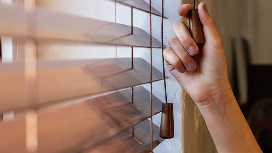 
										Dřevěné benátské žaluzie
																						