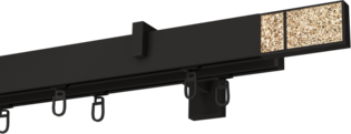 Curtain rod Rio
