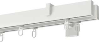 Curtain rod end cap