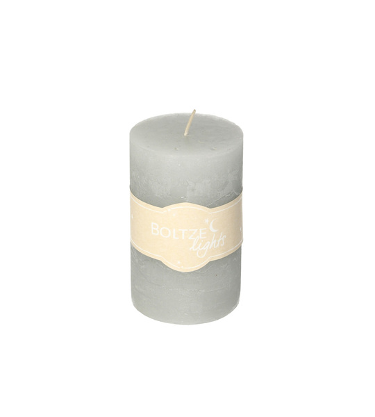 Świeca Lea 10cm light grey