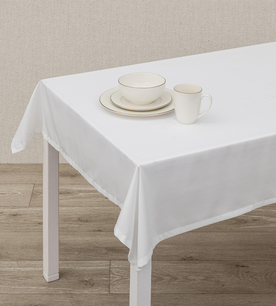 Tablecloth 140x300 cm white