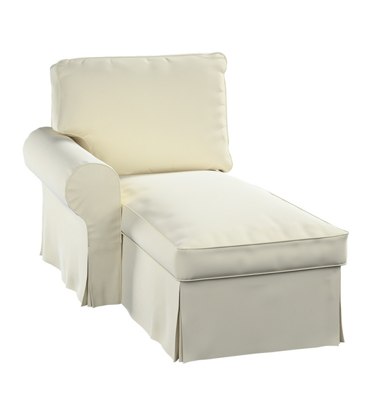 Chaise longue cover Ektorp left