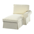 Chaise longue cover Ektorp right