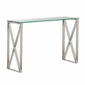 Console table Senso silver 120x40x80cm