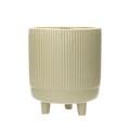 Cover pot for flower pot Tres 22cm olive