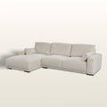 Sofa Silkeborg crème white left